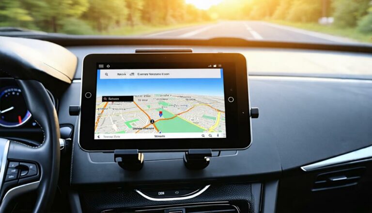 convenient dashboard tablet holders