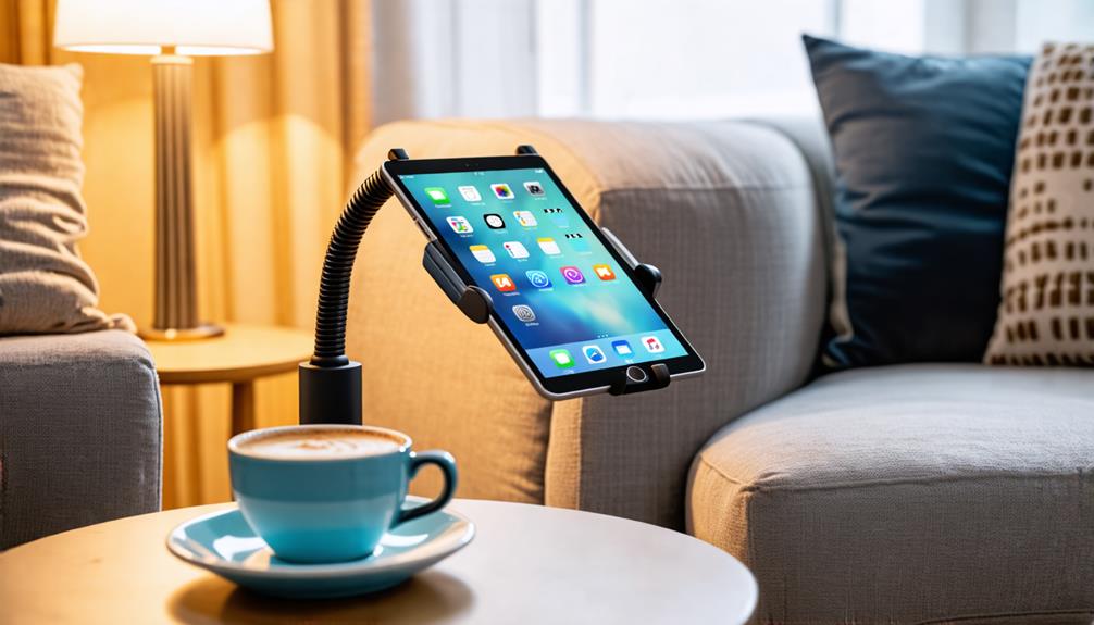 top gooseneck tablet holders