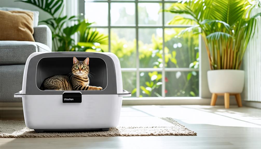 effortless self cleaning litter boxes