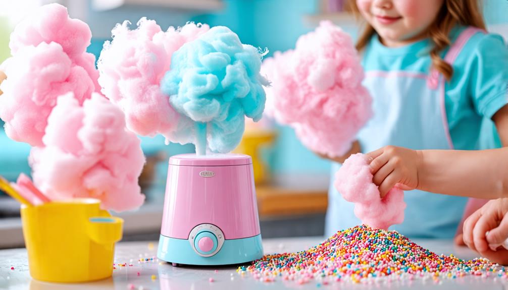 homemade cotton candy machines