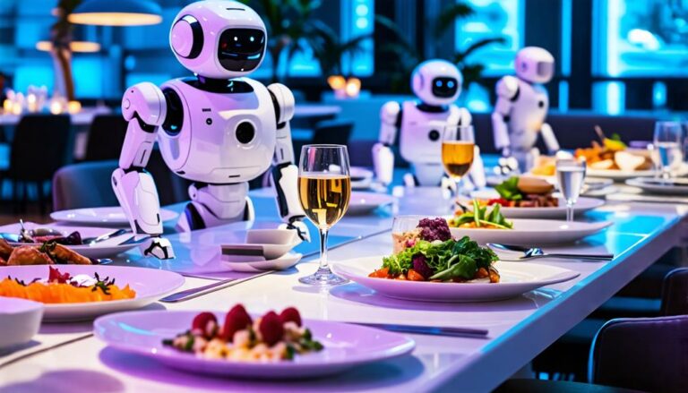 innovative dining table robots