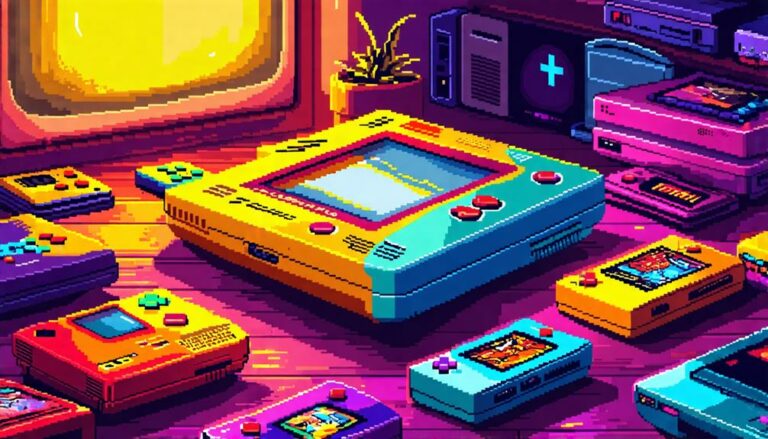 nostalgic 32 bit handheld consoles