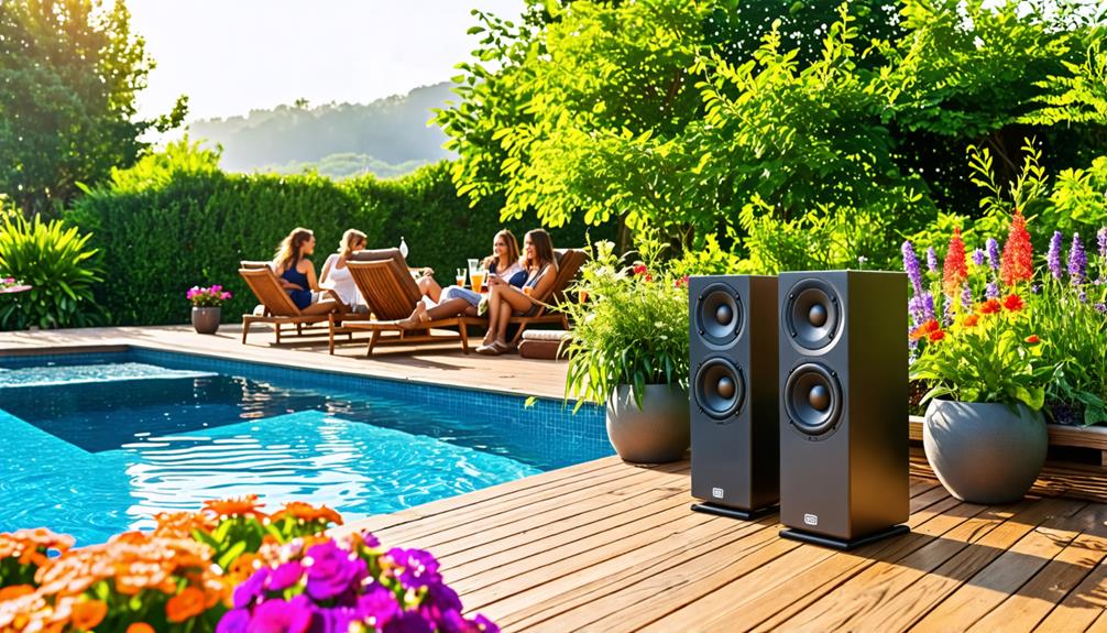 outdoor speakers for summer