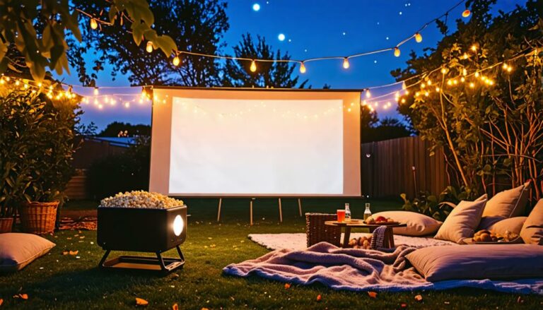 portable outdoor movie projectors