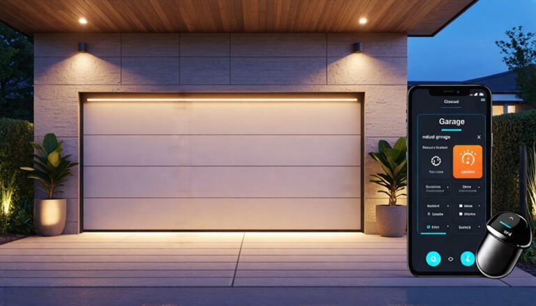 smart garage door controls