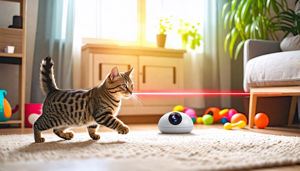 smart pet laser toy