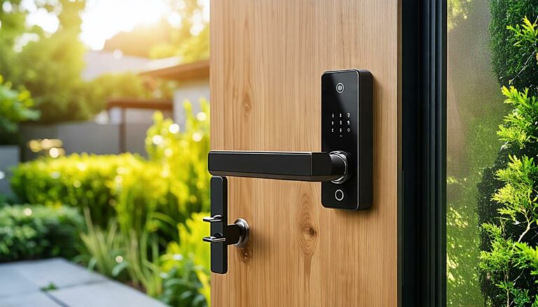 stylish smart door locks