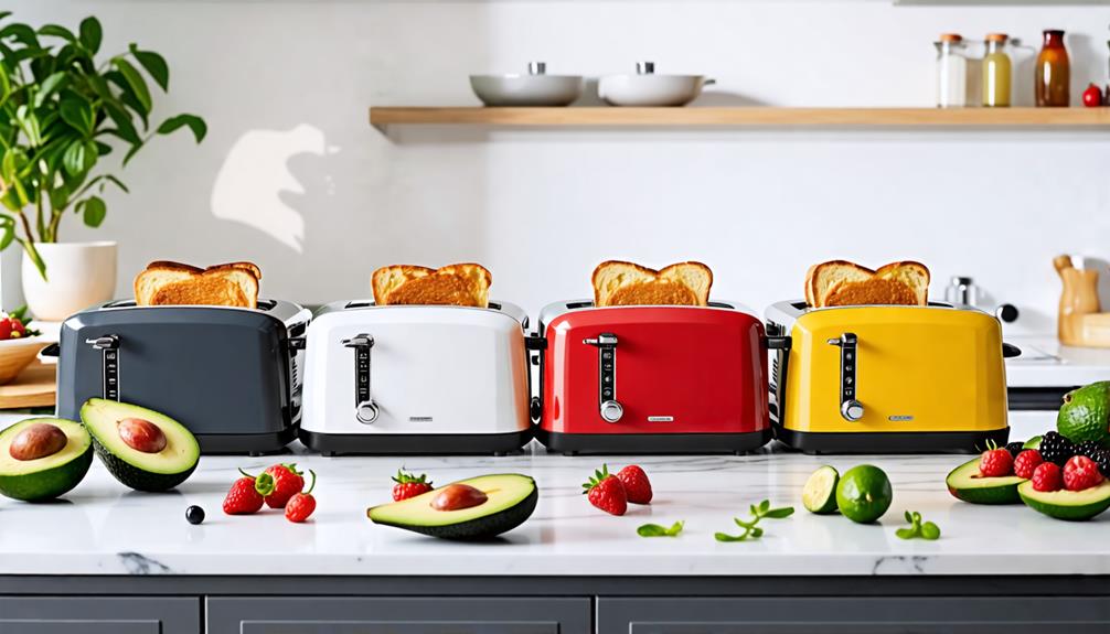 top 4 slice wide toasters