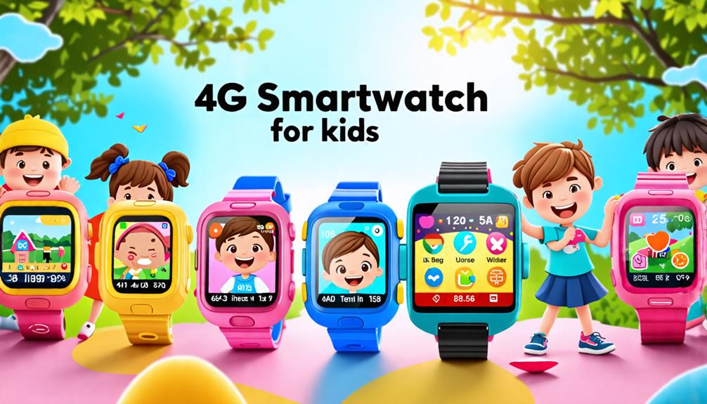 top 4g kids smartwatches