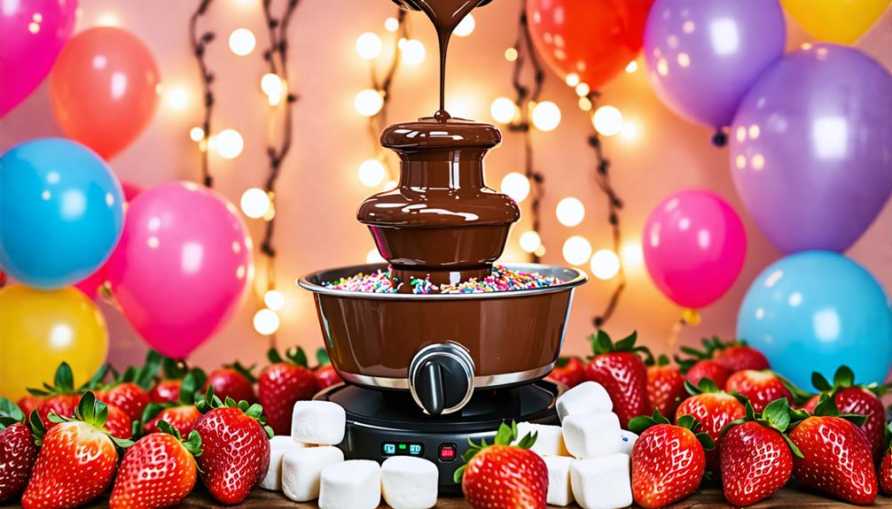 top electric fondue fountains