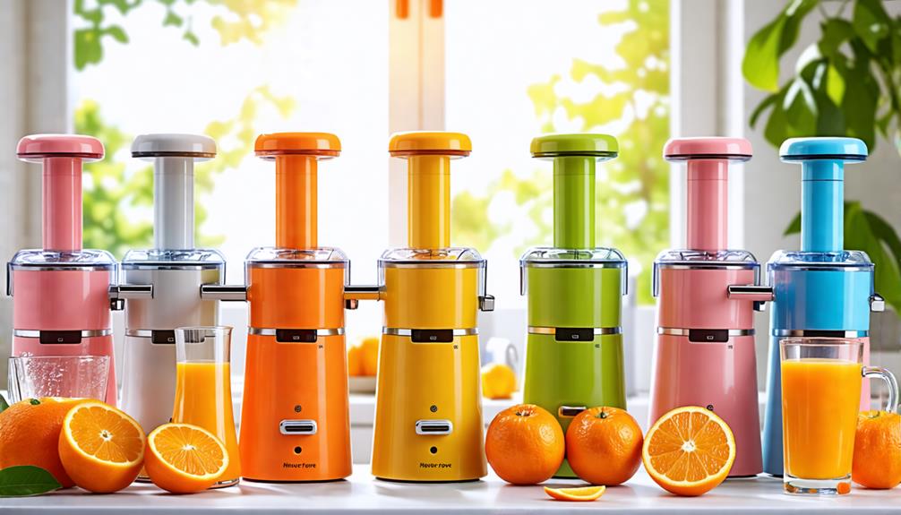 top electric orange juicers