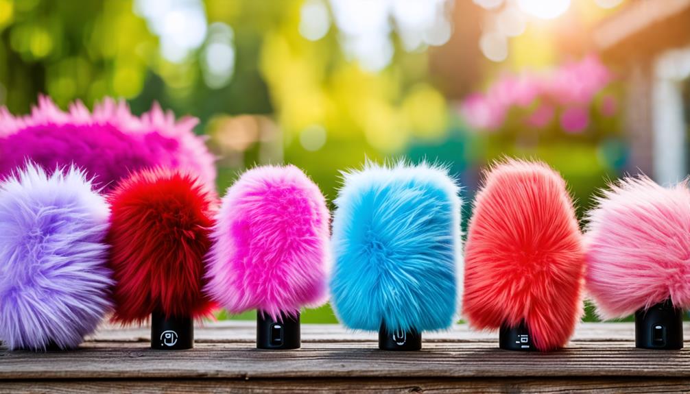 top microphone furry covers