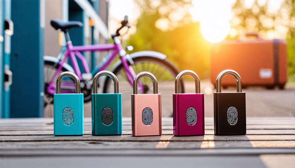 top smart fingerprint padlocks