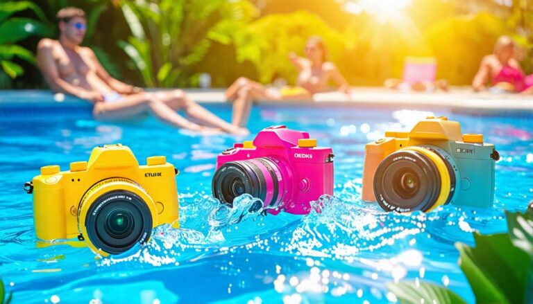 waterproof camera float guides